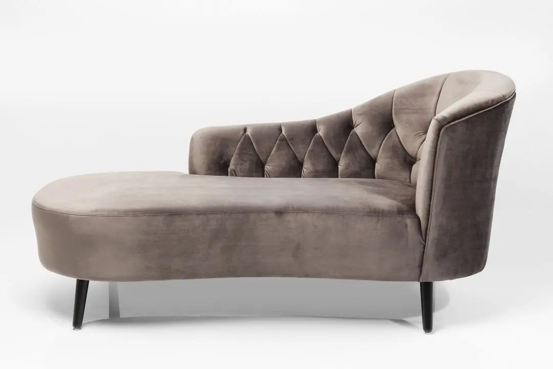 KARE Chaiselongue Julietta Grau 83591