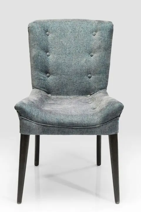 KARE Stuhl Stay Blau Dark 82581