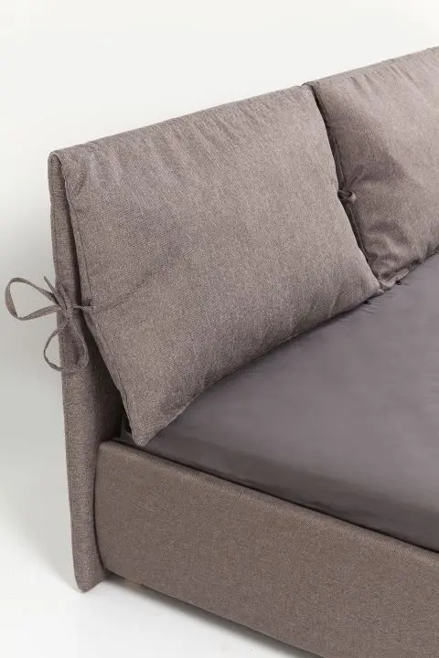 KARE Bett Szenario Schlamm 180x200 81214