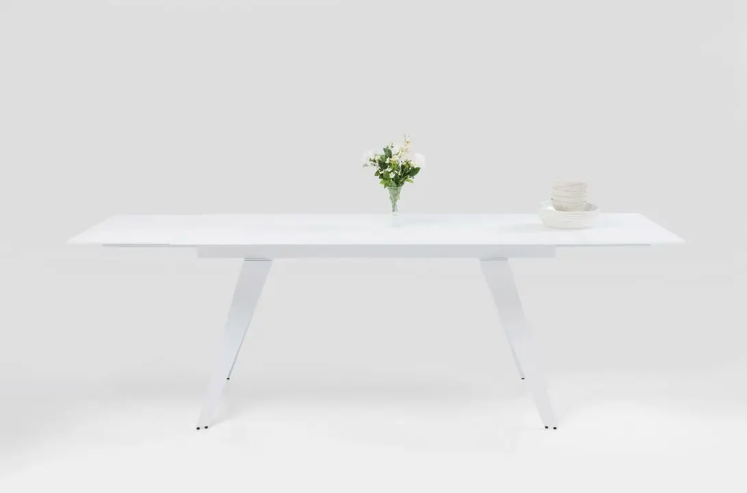 KARE Ausziehtisch Amsterdam Weiß 83842