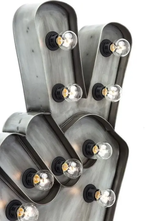 KARE Leuchtobjekt Peace 13er 36673