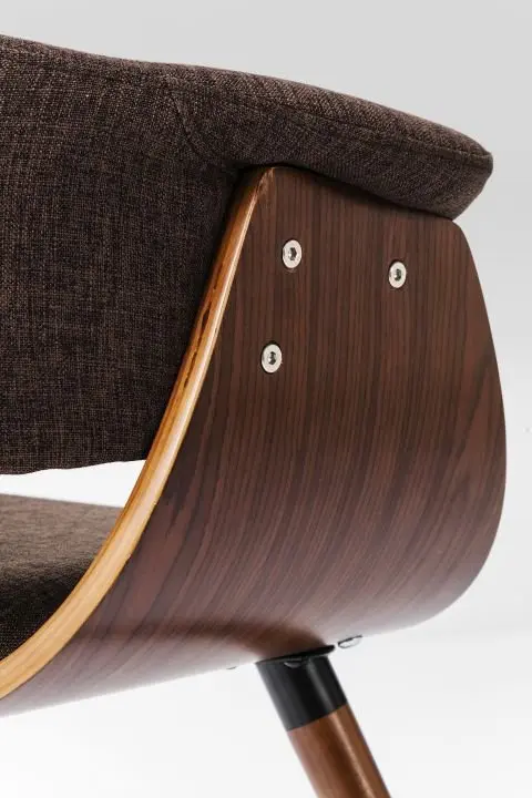 KARE Armlehnstuhl Monaco Schoko 81834