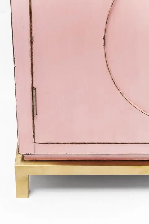 KARE Sideboard Disk Pink 82771