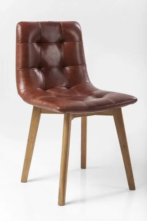 KARE Stuhl Moritz Leder 81345