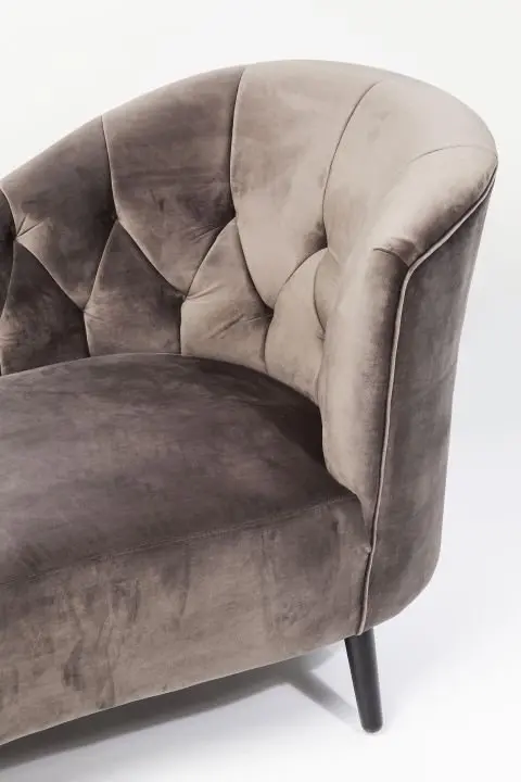 KARE Chaiselongue Julietta Grau 83591