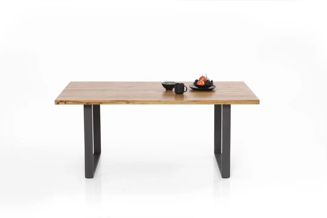 KARE Tisch Jackie Eiche Rohstahl 84524