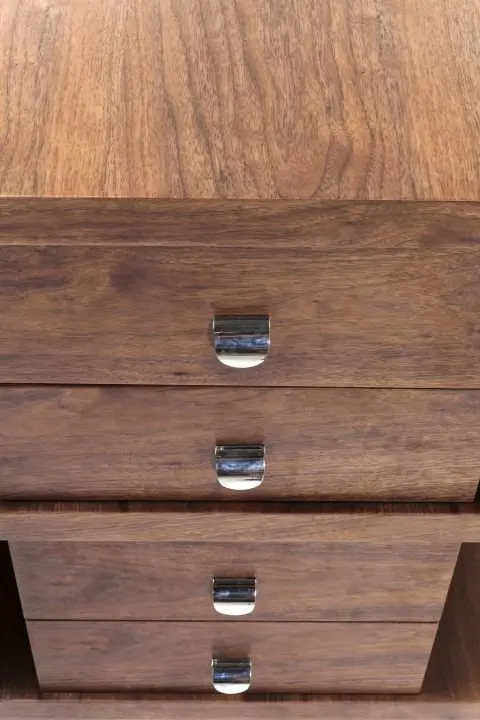 KARE Schreibtisch Soft Snake Walnut 82993