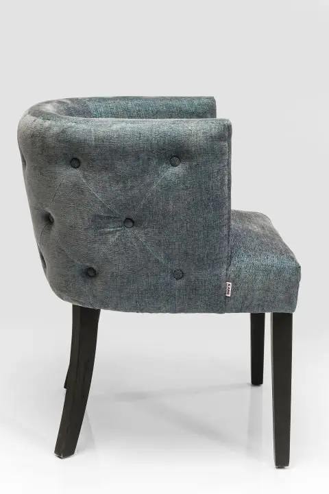 KARE Armlehnstuhl Theater Blau 82578