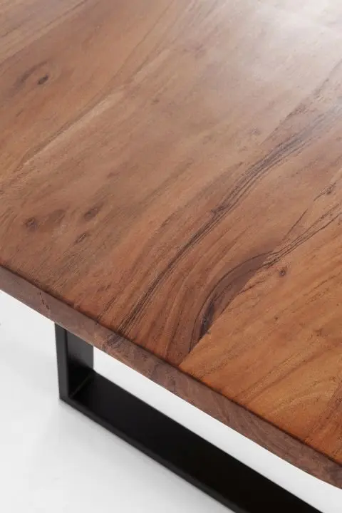 KARE Tisch Harmony Walnut Silber 84475