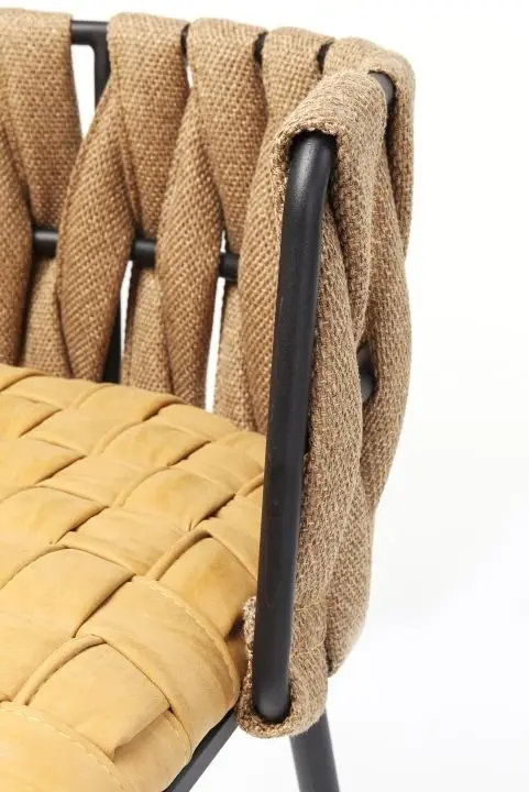 KARE Barhocker Cheerio Gelb 83642