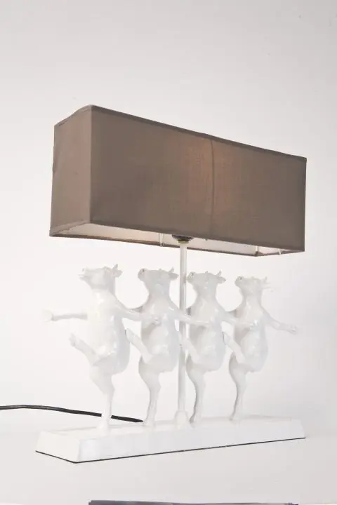 KARE Tischleuchte Dancing Cows 30968