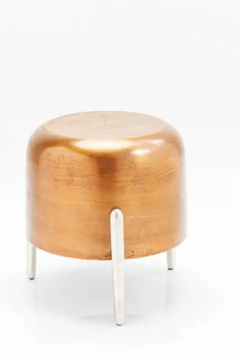 KARE Hocker Lumpy Kupfer 82788