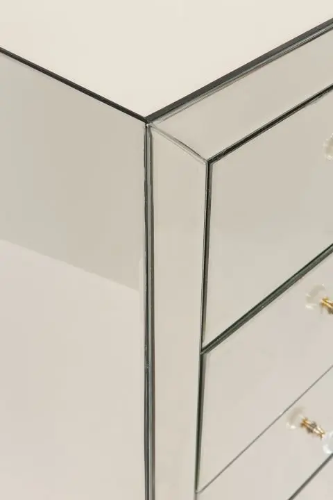 KARE Hochkommode Luxury Champagne 5 83893