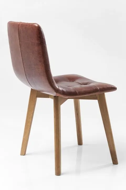 KARE Stuhl Moritz Leder 81345