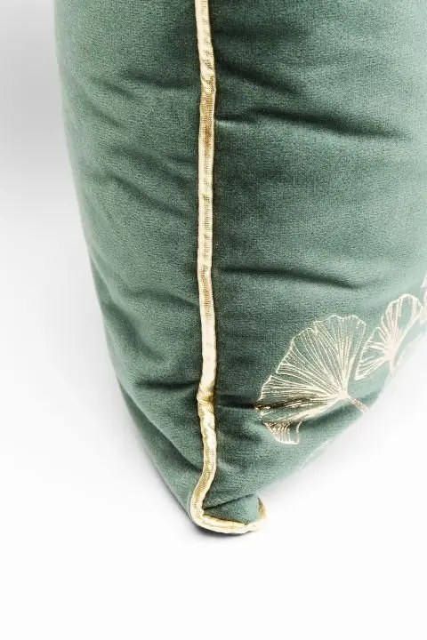 KARE Kissen Ginkgo Tree Grün 51278