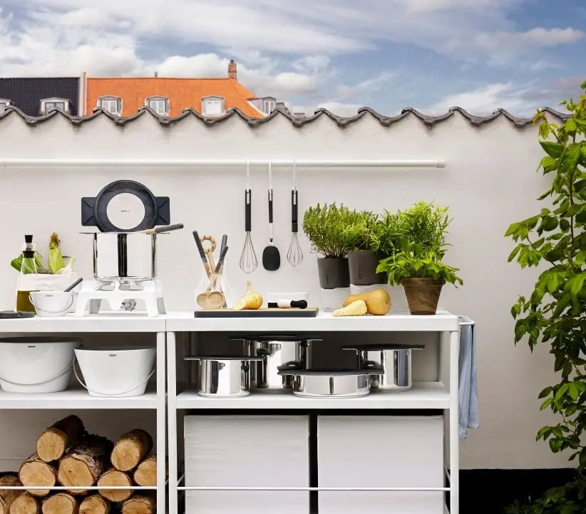 Eva Solo Schneebesen, Edelstahl Grey