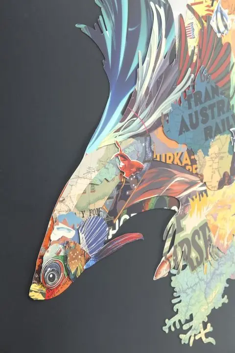 KARE Bild Frame Art Betta Fish 65536