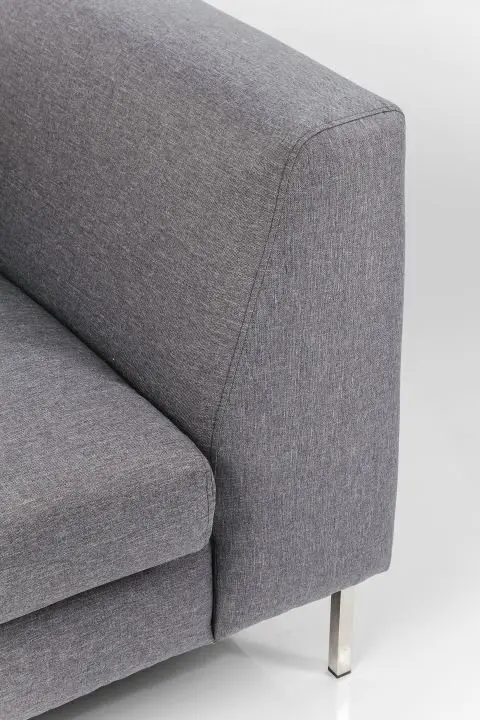 KARE Ecksofa Gianni Klein Grau 82659