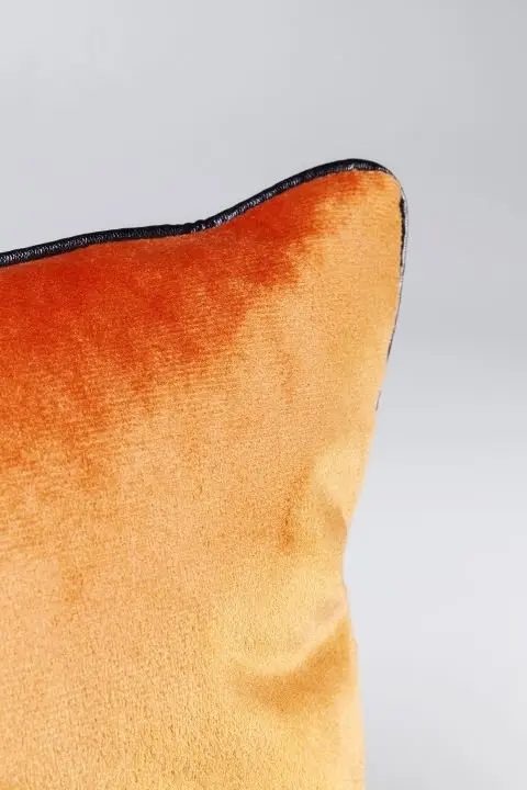 KARE Kissen Edge Orange 45x45cm 61226