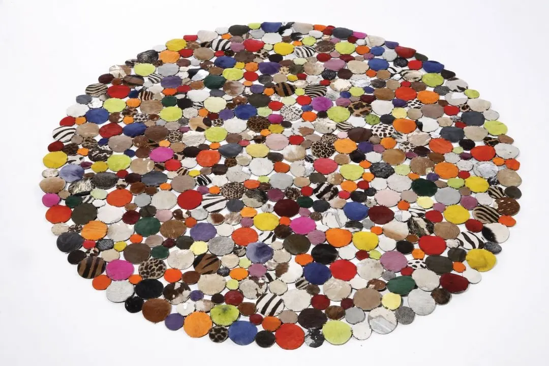 KARE Teppich Circle Multi Ø150cm 69825