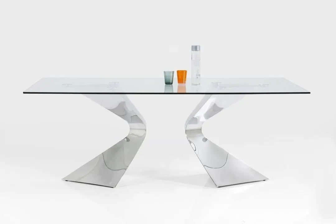 KARE Tisch Gloria Chrome 200x100cm 81924