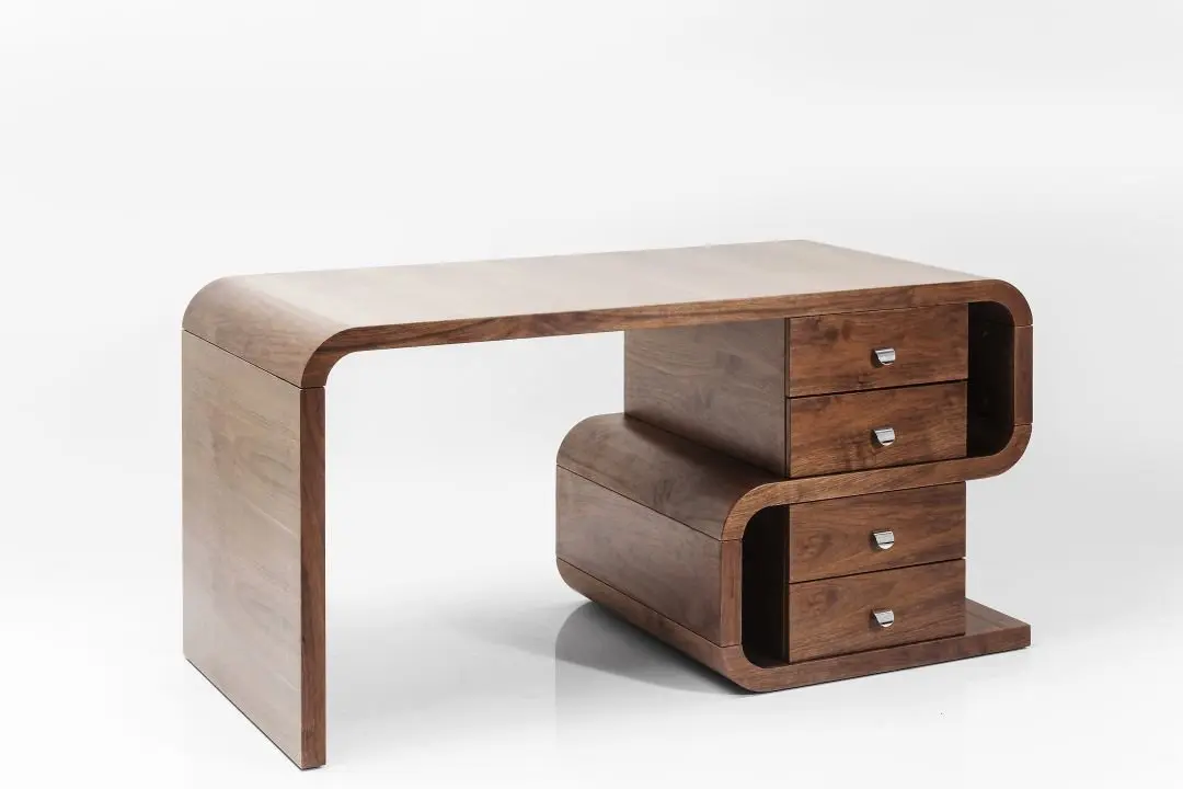 KARE Schreibtisch Soft Snake Walnut 82993