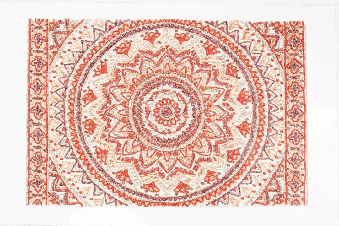KARE Teppich Arabian Flower Reddish 61483