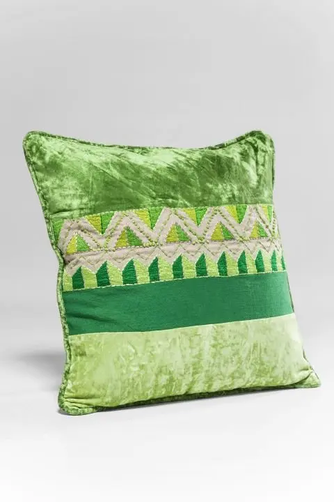 KARE Kissen Green Ornaments 60186