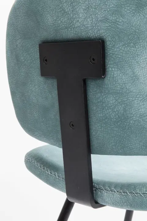 KARE Tresenhocker Barber Hellblau 83588