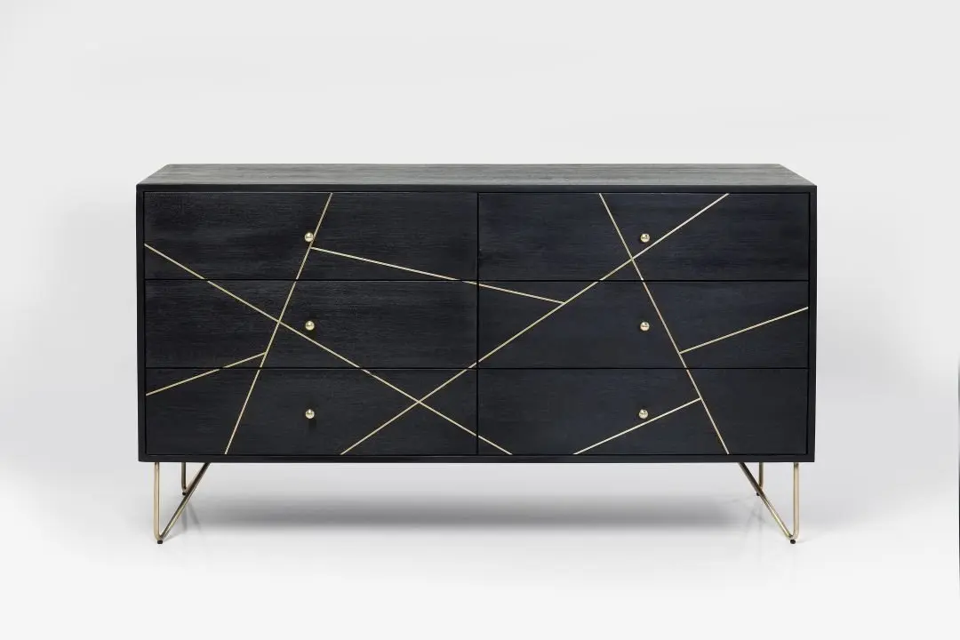 KARE Sideboard Gold Vein 84384