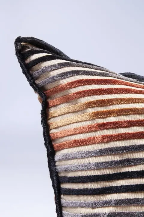 KARE Kissen Zipper Stripes 45x60cm 61225