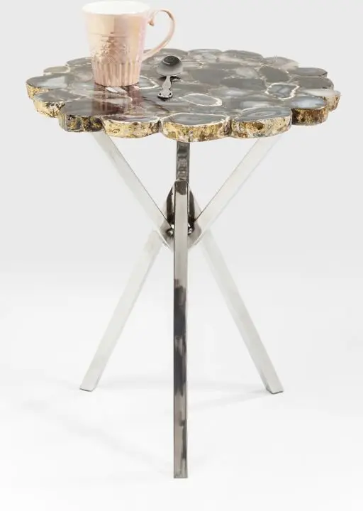 KARE Beistelltisch Treasury Grau 82124