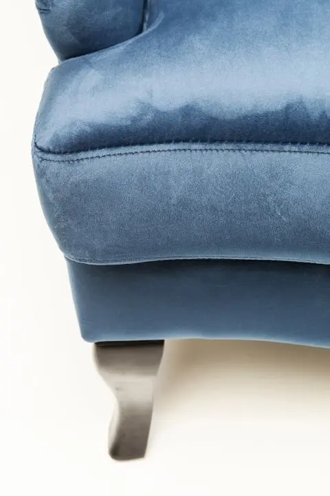 KARE Ohrensessel Vintage Blau 83538