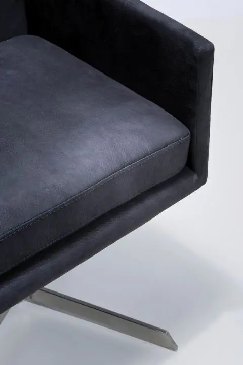 KARE Drehstuhl Dialog Anthrazit 76439