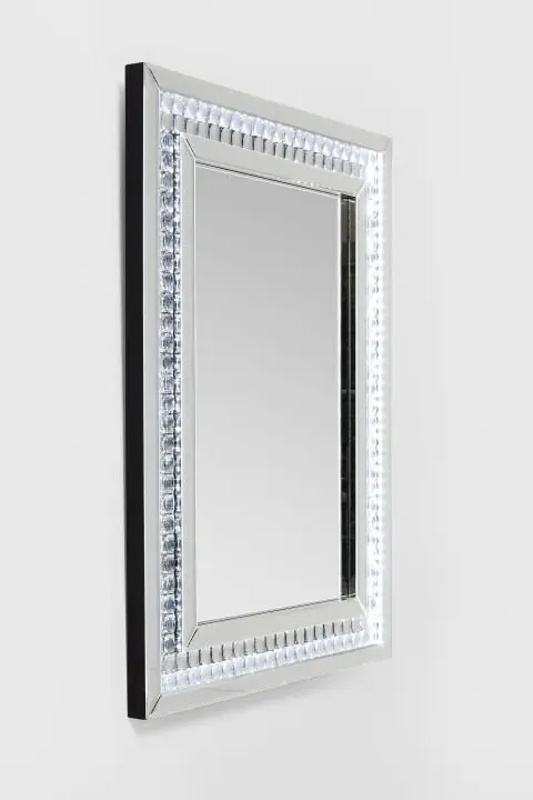 KARE Spiegel Crystals LED 80x60cm 83246