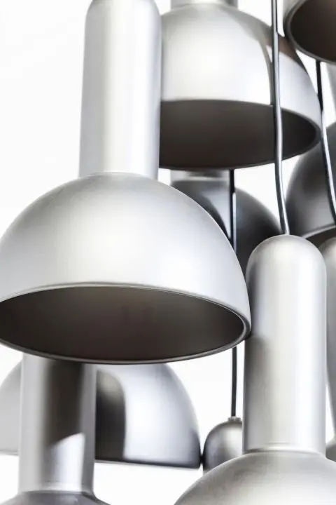 KARE Hängeleuchte Cappello Silber 60169