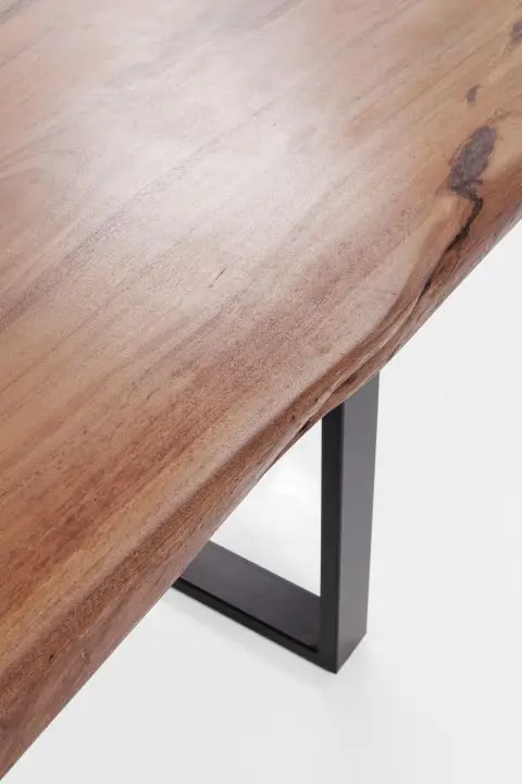 KARE Tisch Harmony Walnut Chrom 84486