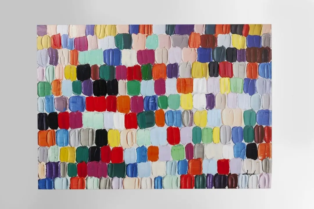 KARE Bild Touched Colorful Dots 65912