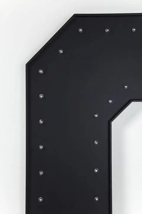 KARE Leuchtobjekt O Black LED 37510