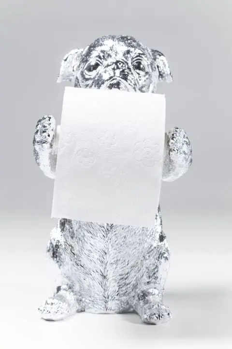 KARE Papierrollenhalter Mops 38562