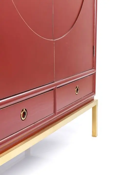 KARE Schrank Disk Rot 84103