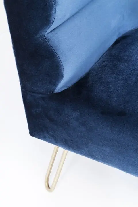 KARE Sofa Monaco Blue 2-Sitzer 83319