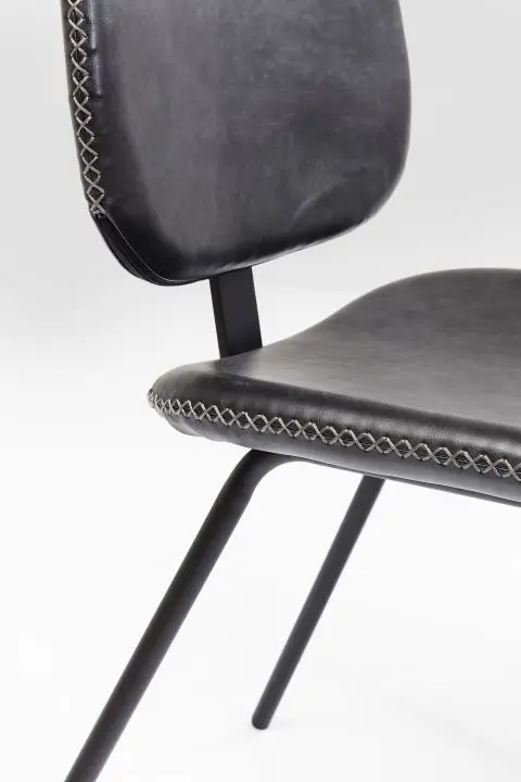 KARE Stuhl Barber Schwarz 80910