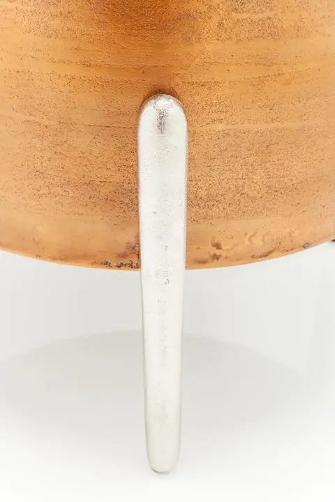 KARE Hocker Lumpy Kupfer 82788