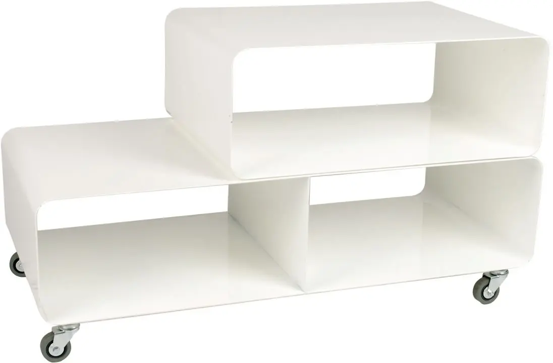 KARE Lounge M TV Mobil Weiß 70441