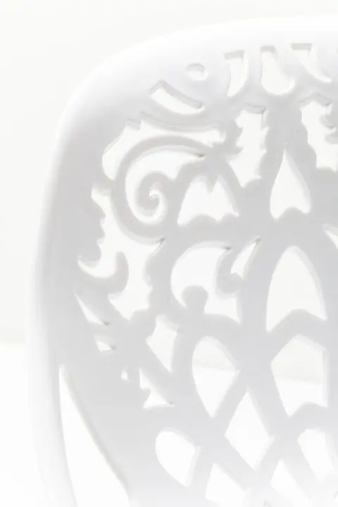 KARE Barhocker Ornament White 76859