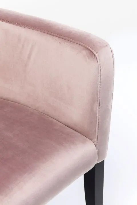 KARE Armlehnstuhl Black Mode Velvet 83578