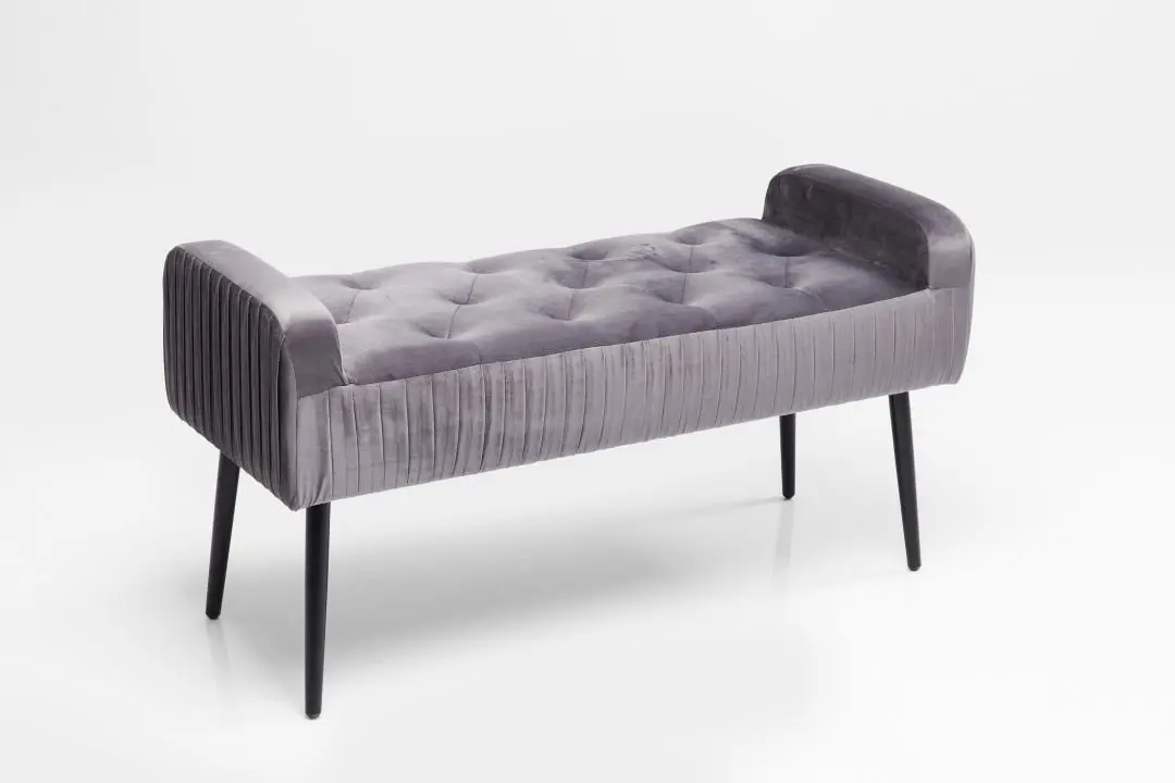 KARE Bank Lofty Grau Schwarz 80920