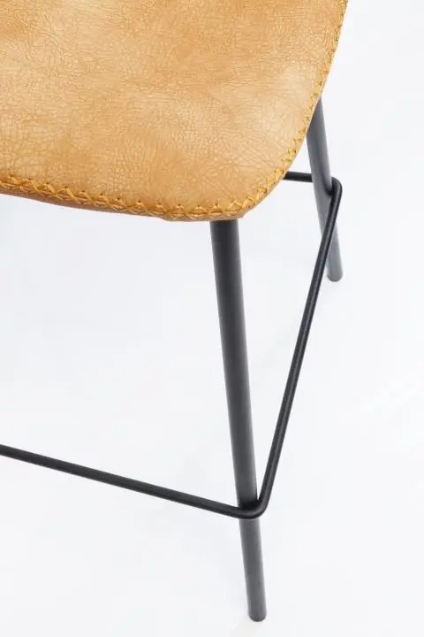 KARE Tresenhocker Barber Orange 83589