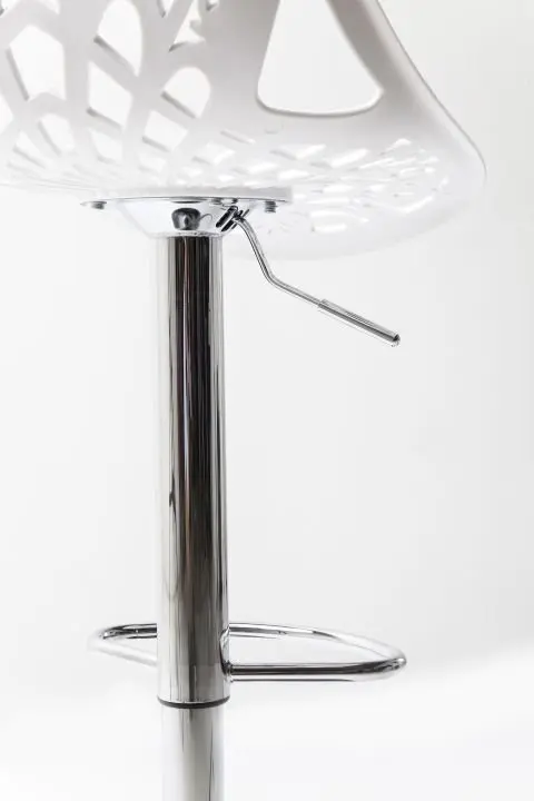 KARE Barhocker Ornament White 76859